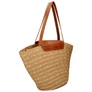 Kép 2/3 - shopper_taska_szott_barna_hatulrol_pakkolj_hu