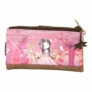 Kép 1/5 - Sweet Candy pénztárca 18 cm - Rózsaszín kert