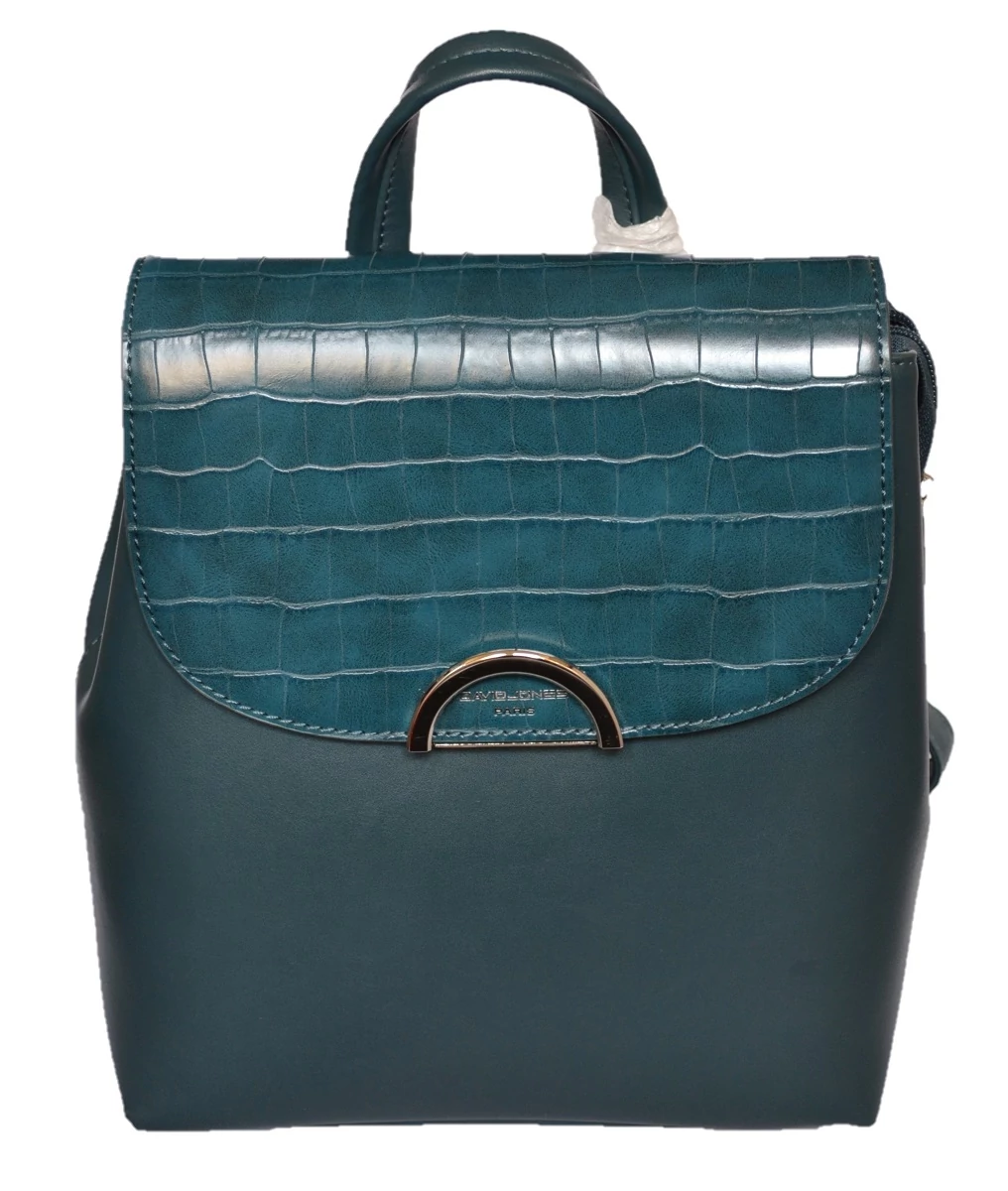 David Jones női városi hátizsák - Zöld 27 cm