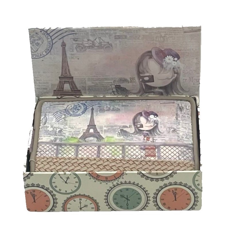 Sweet Candy pénztárca dobozban 15 cm - Párizs