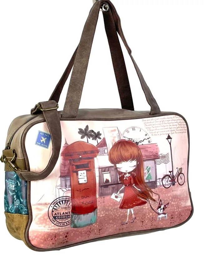 Sweet Candy kézitáska, aktatáska 40 cm  - Amerika