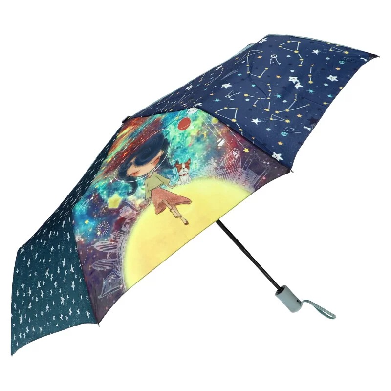 Sweet Candy esernyő 98 cm - Csillagok 