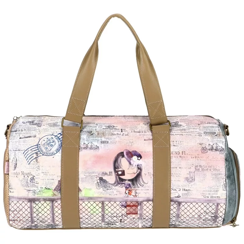 Sweet Candy sporttáska cipőtartó rekesszel 50 cm - Párizs