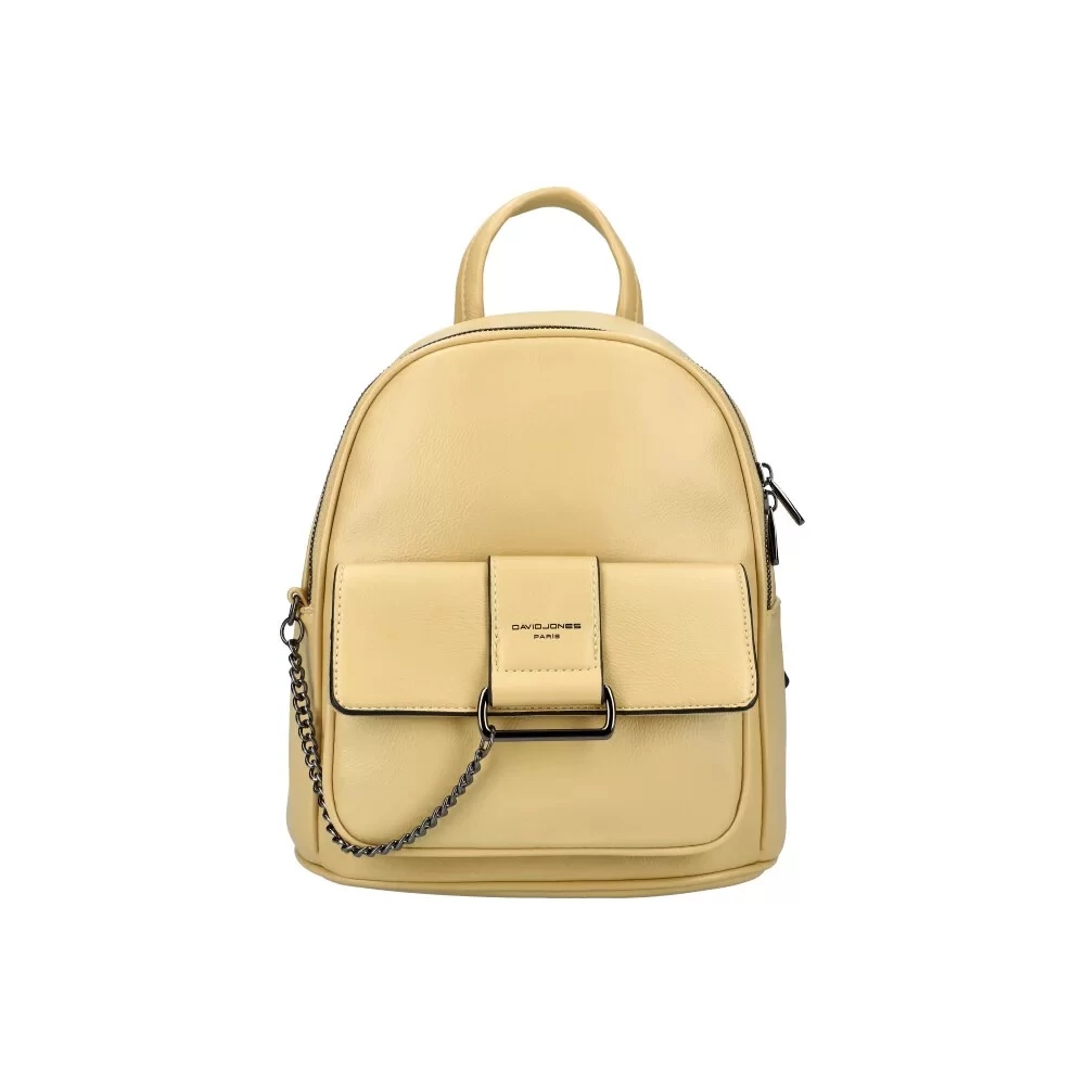 David Jones kis női hátizsák 25 cm - Sárga