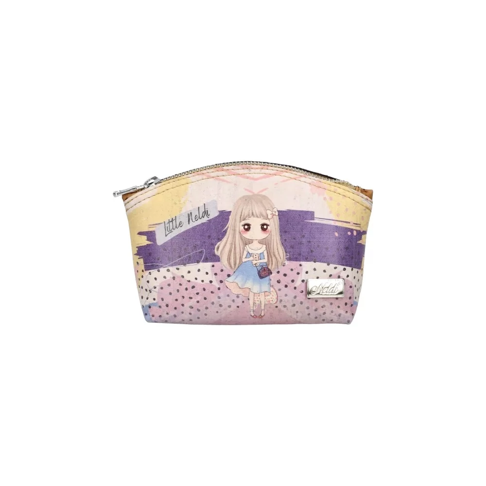 Little Neldi lila parafa kozmetikai táska 17 cm
