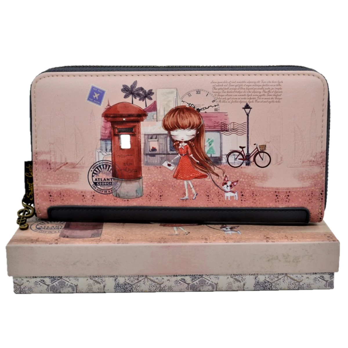 Sweet Candy nagy pénztárca dobozban 21 cm - Amerika