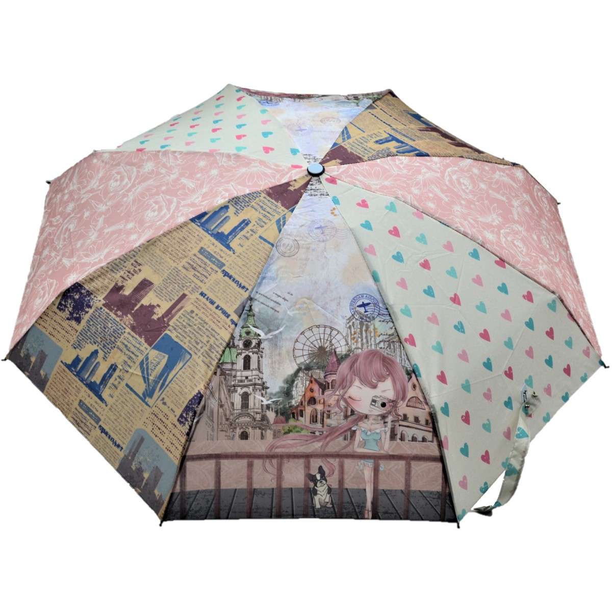 Sweet Candy esernyő tokban 98 cm - Turista