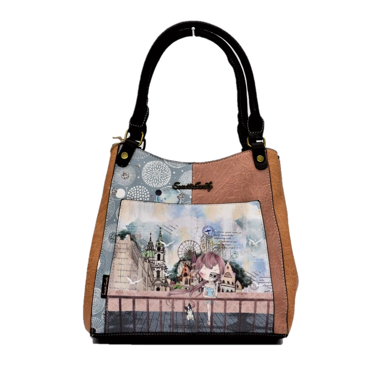 Sweet Candy kézitáska, válltáska 30 cm - Turista