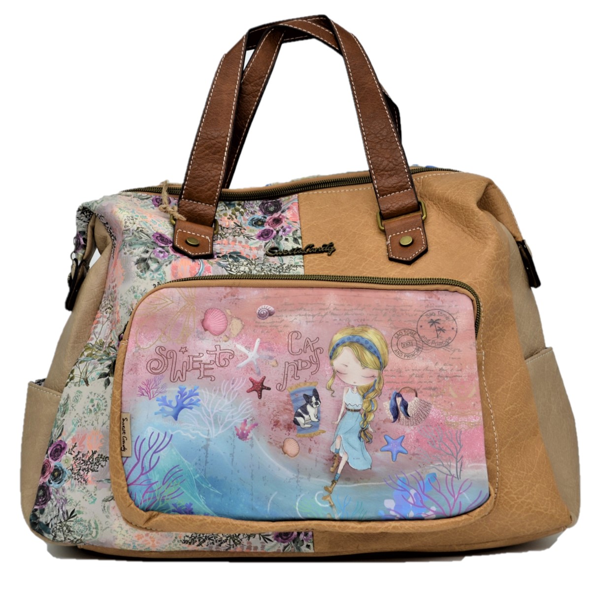 Sweet Candy shopper táska, utazótáska 45 cm - Tópart