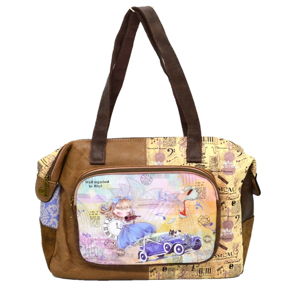 Sweet Candy sporttáska, válltáska, kézitáska 36 cm - Oldtimer