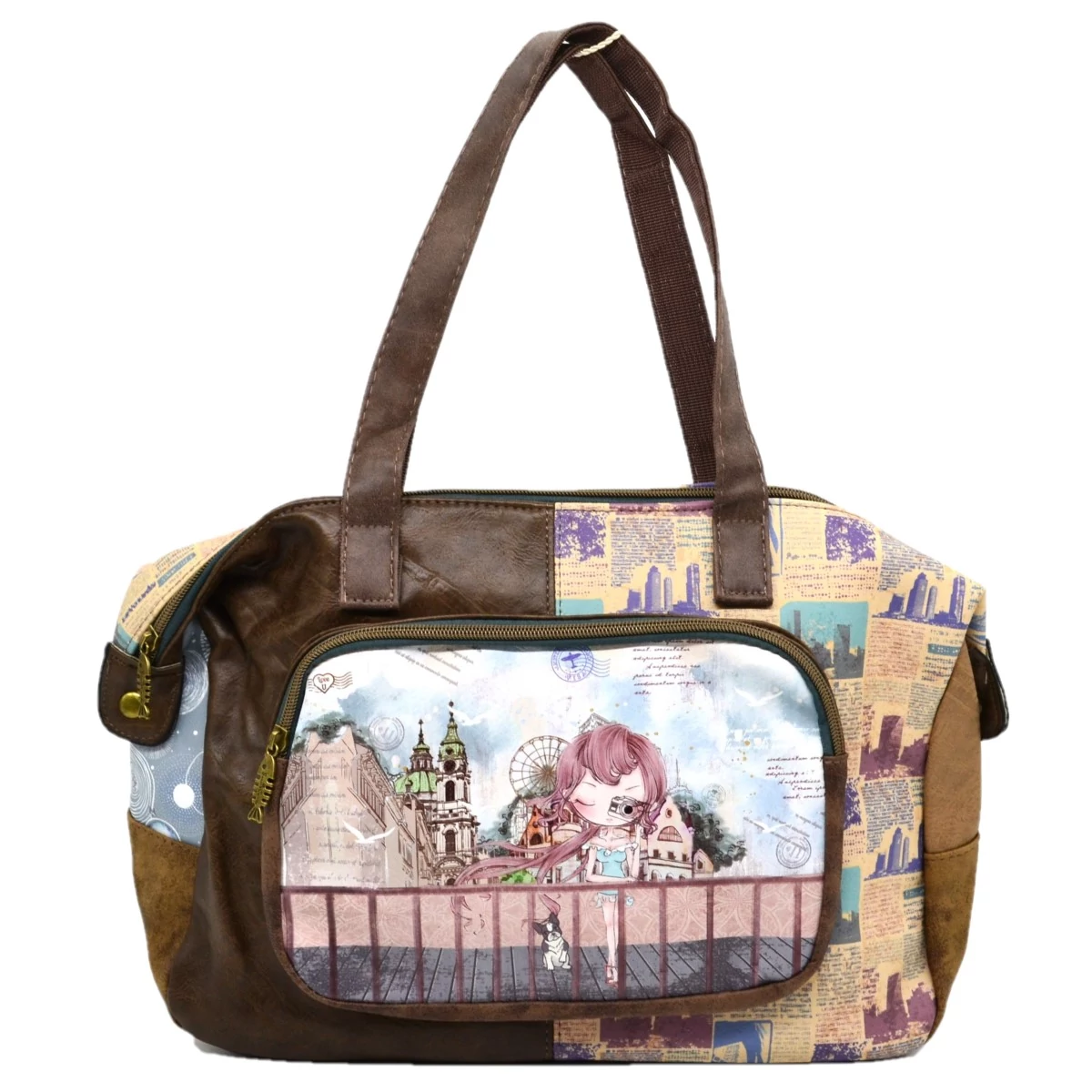 Sweet Candy sporttáska, válltáska, kézitáska 36 cm - Turista