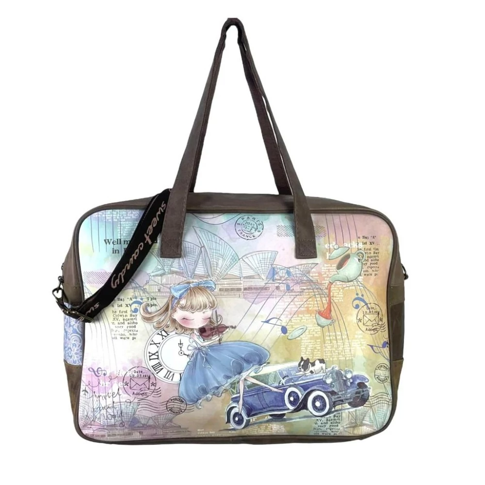 Sweet Candy kézitáska, aktatáska 42 cm - Oldtimer