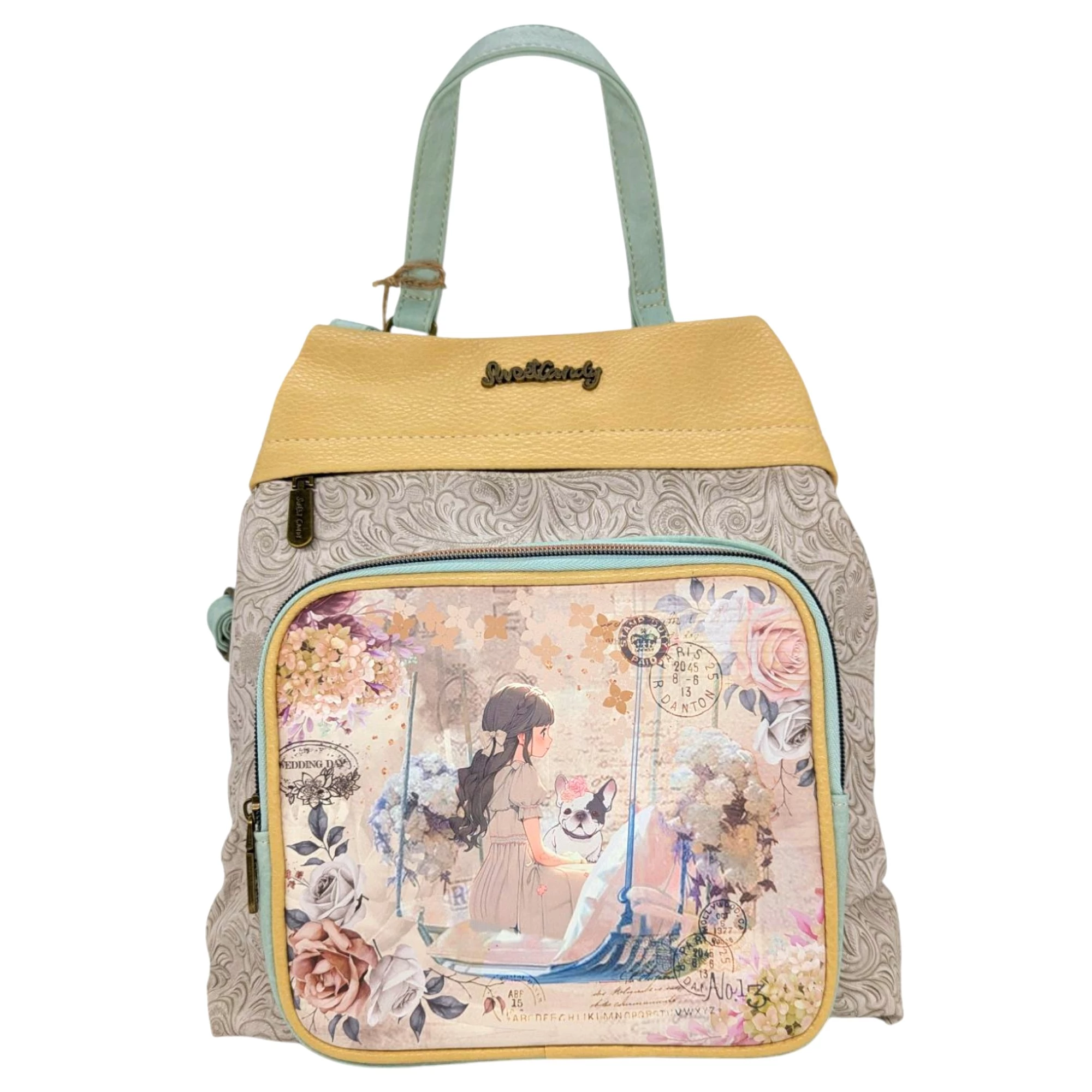 Sweet Candy Vintage Life Rucksack 31 cm - Schaukel, Beige