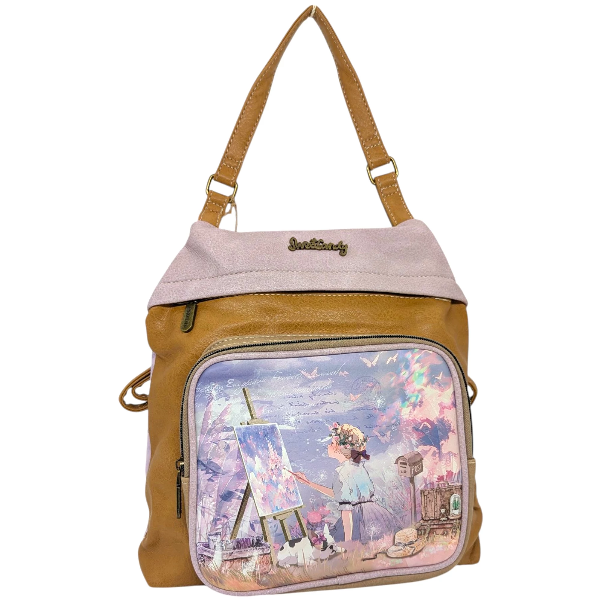 Sweet Candy Arts női hátizsák 31 cm - Festészet