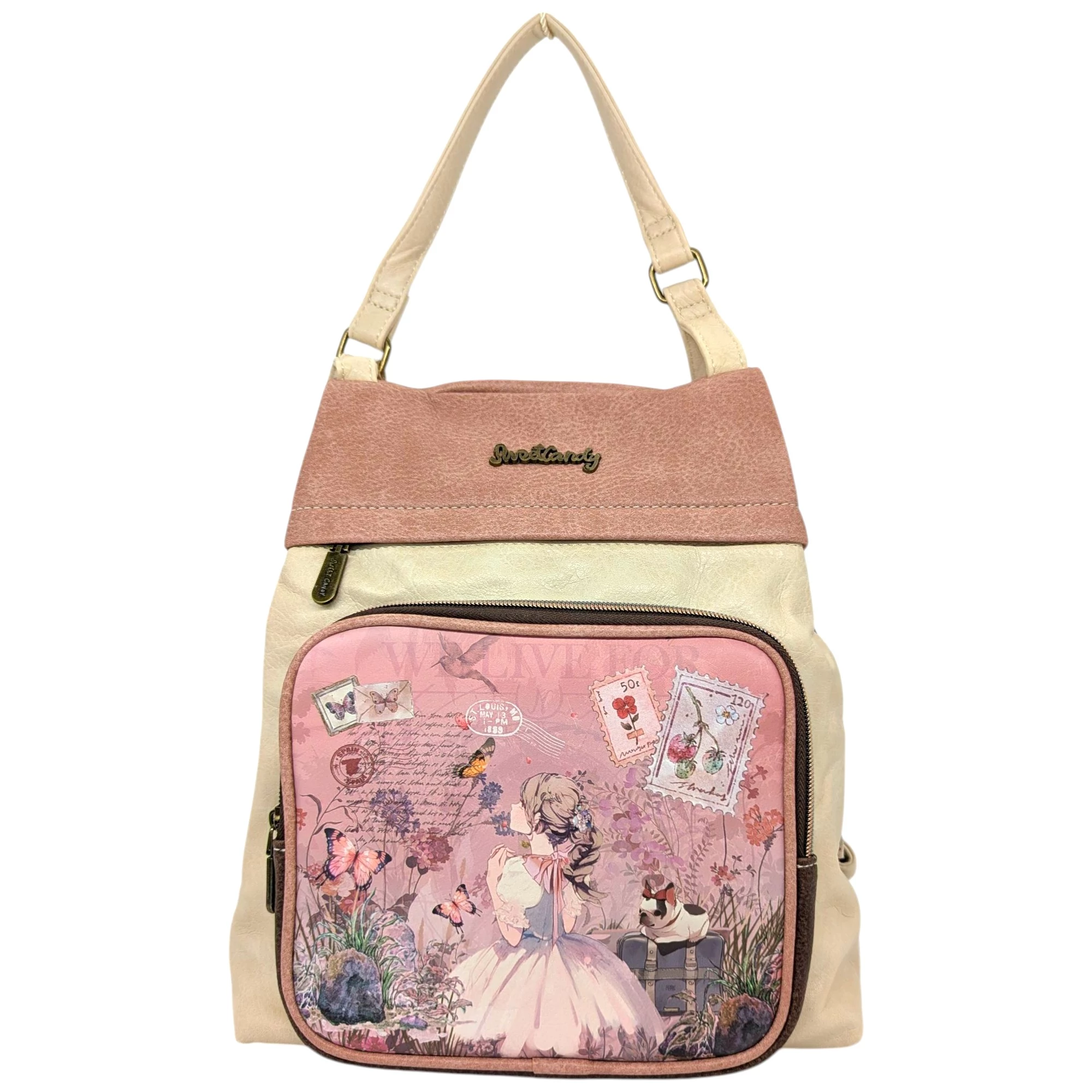 Sweet Candy Arts női hátizsák 31 cm - Költészet