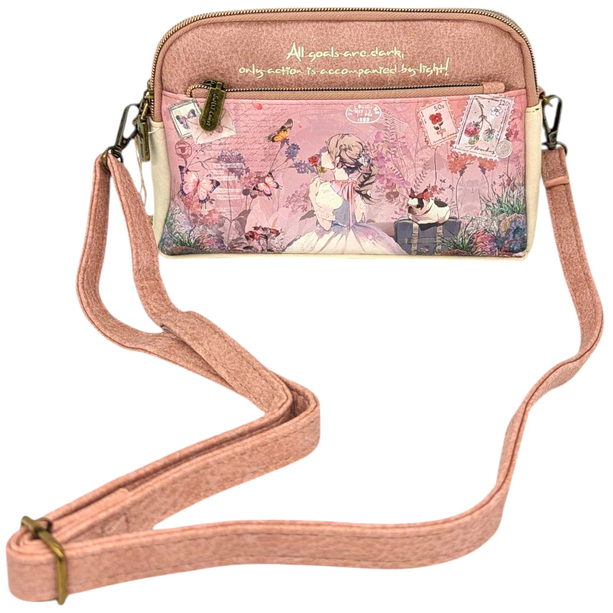 Sweet Candy Arts női válltáska, oldaltáska 23 cm - Költészet