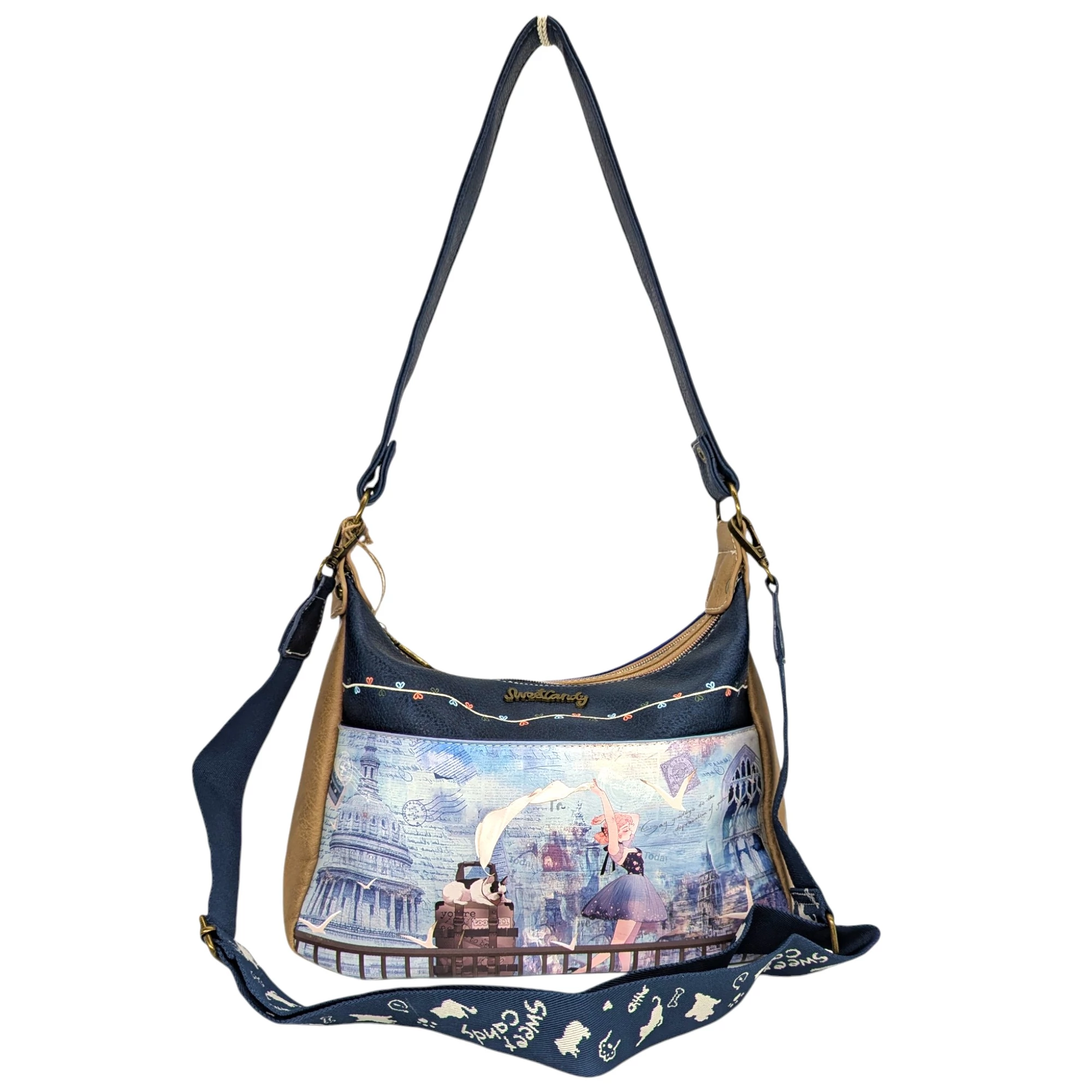 Sweet Candy Arts oldaltáska, válltáska 34 cm - Tánc